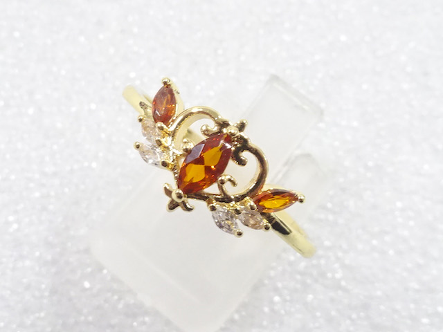 COLORED STONE FASHION RING / JP SIZE 20.5